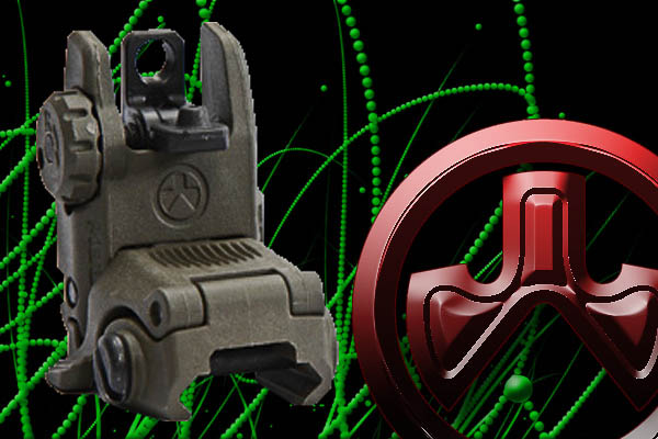Magpul MOE MBUS REAR Back Sight GEN 2 (OD GREEN)